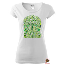 Fodorinda Zöld erdőben textilnyomtatott póló